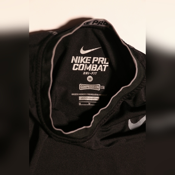 Nike Pro - Compression shirt - Black and silver - Picture 3 of 3